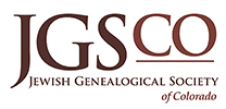 Jewish Genealogical Society of Colorado logo
