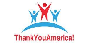 Thank you America logo